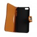 iPhone SE 5 5s - Top Quality Genuine Leather Flip Wallet Protective Phone Cover Case